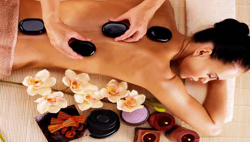 Best Hot Stone Massage in Dubai | Aroma Flower Spa in Deira